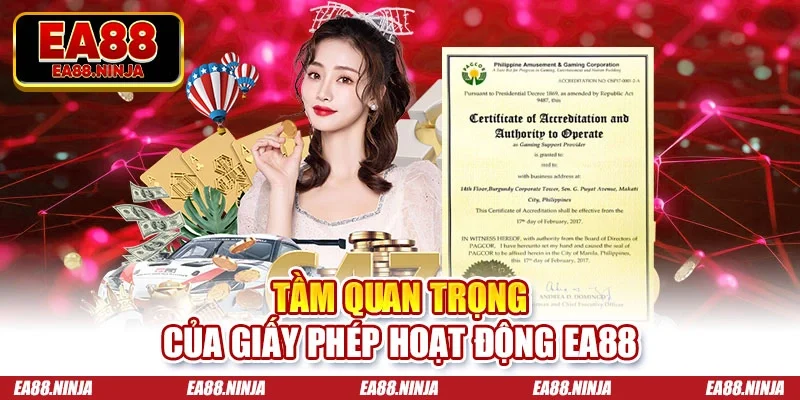 Tầm quan trọng của giấy phép hoạt động Ea88