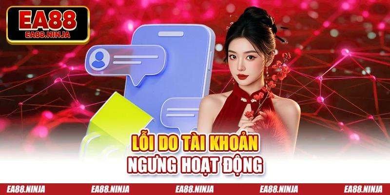 Lỗi do tài khoản ngưng hoạt động